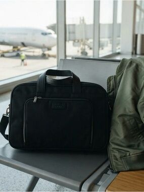 Nomad Lane The Bento Bag Black Travel Carry-On Personal Item Unisex Minimalist